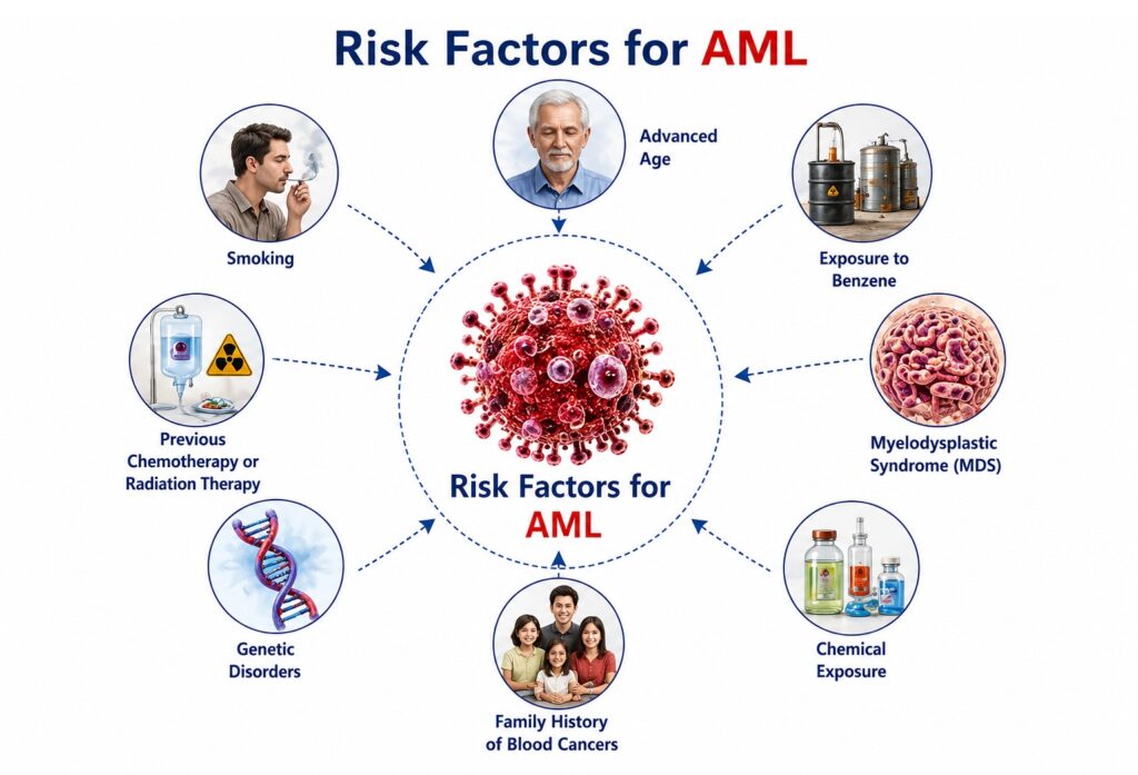 Acute Myeloid Leukemia (AML) – Sign and Symptoms, Risk Factors ...
