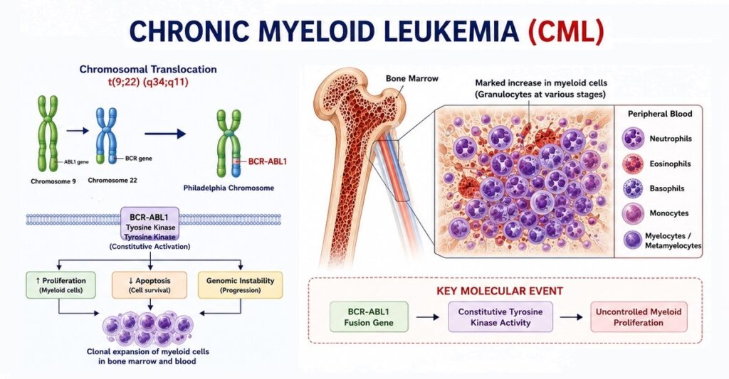 Cml Pathophysilogy MCQs on Human Cardiovascular Physiology - MedicoInfo