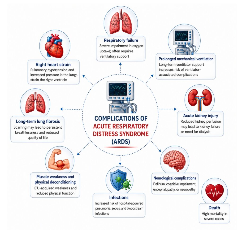 Acute Respiratory Distress Syndrome (ARDS) - Sign and Symptoms, Risk ...