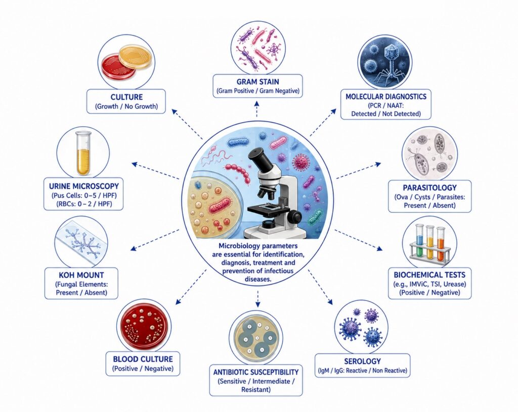 Normal Values and Reference Parameters in Microbiology - MedicoInfo